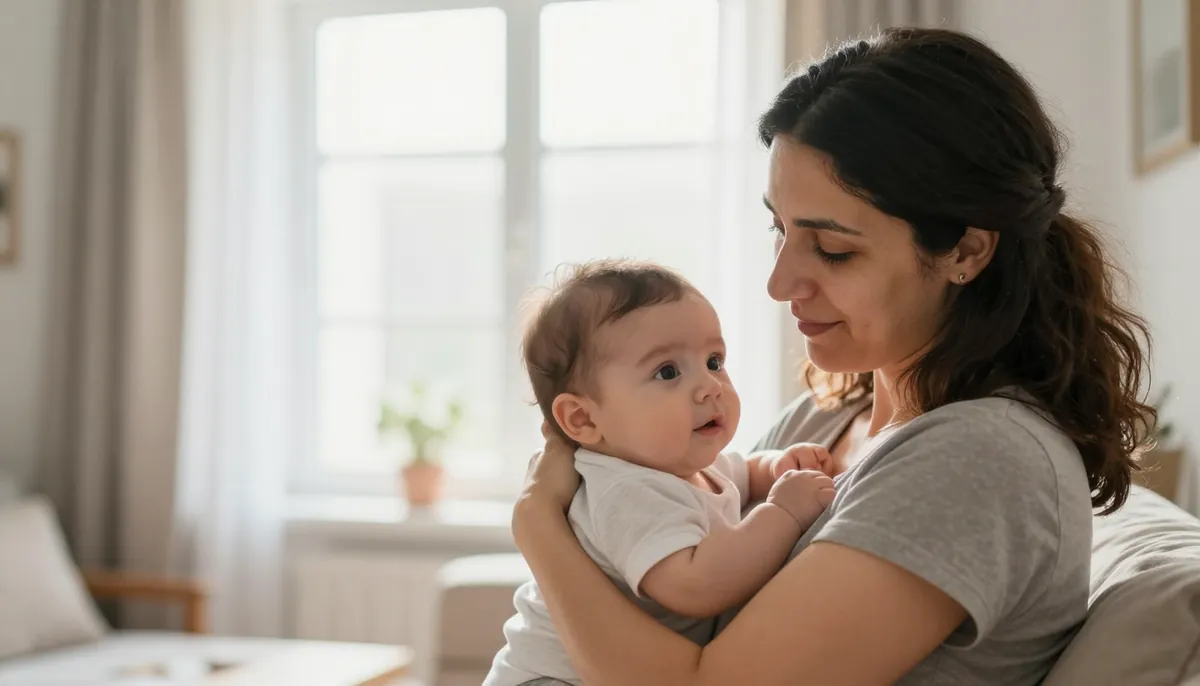 Anne ve bebeği güvenli bir ortamda. Boğulma önleme rehberi.