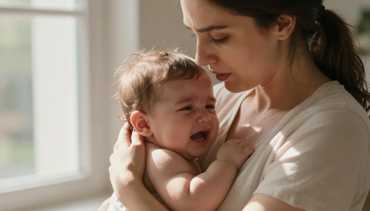 Bebekte kabızlık: anne ve bebeğin hassas anı, doğal ışıkta